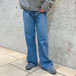 季節の変わり目にデニムを