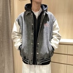 【春にぴったりなデニムコンビスタジャン】