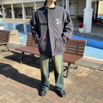 【2wayで着用可能なモッズコート！】