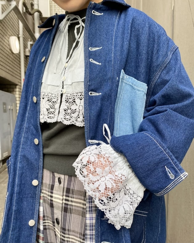 BEAMS BOY（ビームス ボーイ）ヴィンテージ レース ブラウス