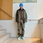 【ご紹介させて下さい。BARBOURのジャケットを主役にしたミリタリー×カジュアルスタイル】