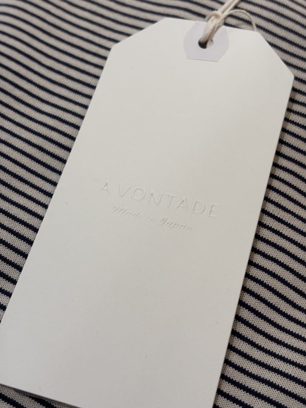 ＜A VONTAGE＞MINI BORDER-T