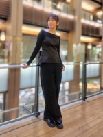 〈THE GARMENT〉スタッフ上野の買ったらすぐ着たいキャミソールブラウス。