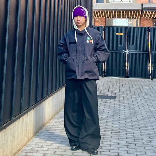 natural couture/ショートモッズコート｜NICE CLAUP/OLIVE des