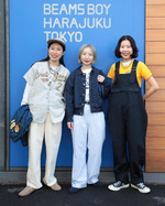オンライン画像にBEAMS BOY HARAJUKUのスタッフが♡