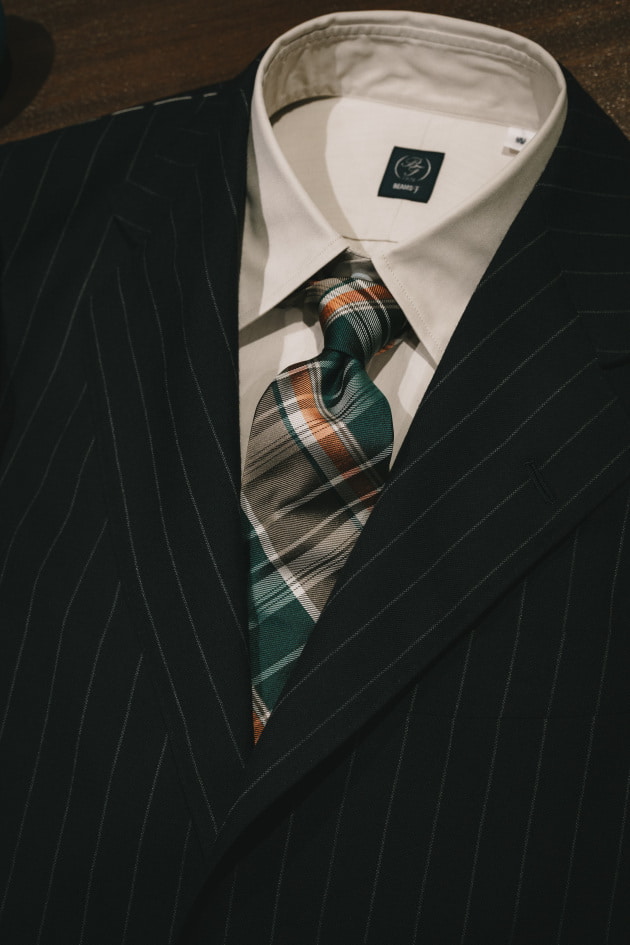 購入したスーツに合わせて＜Seaward & Stearn＞＜Brilla per il gusto