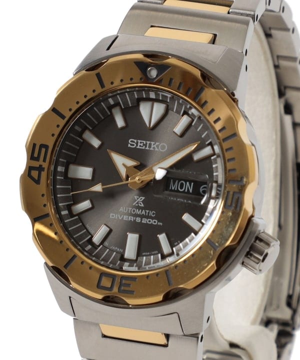通称「MONSTER」 【別注】SEIKO PROSPEX SILVER × GOLD