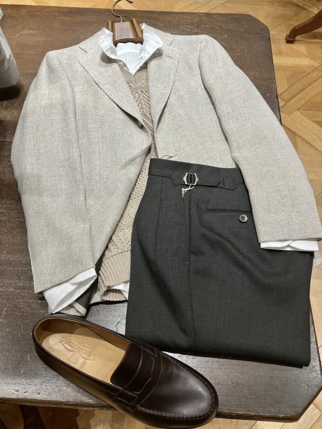 BEAMS F（ビームスF）【別注】Stile Latino / FAUSTO
