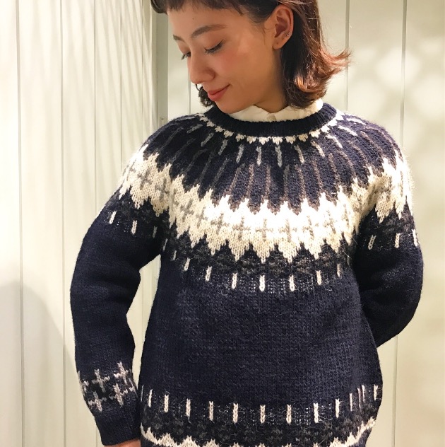 ♡BEAMS  BOY♡アルパカのノルディックセーター