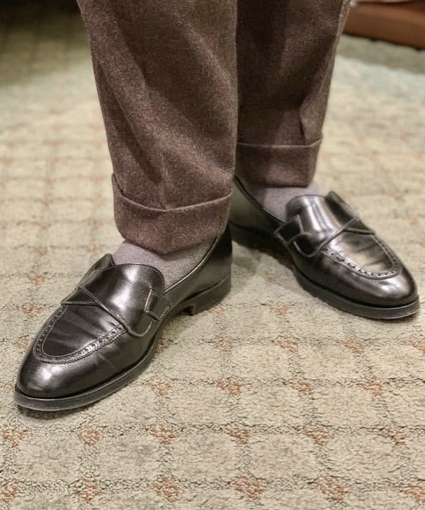 CROCKETT&JONES〉またバタフライローファーに出会える
