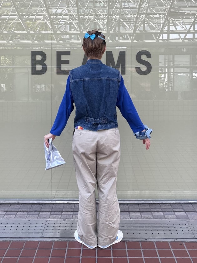 エキチカGWおすすめコーデ〜BEAMS BOYのボーイッシュなドレス エキチカGWおすすめコーデ〜BEAMS BOYのボーイッシュなドレス