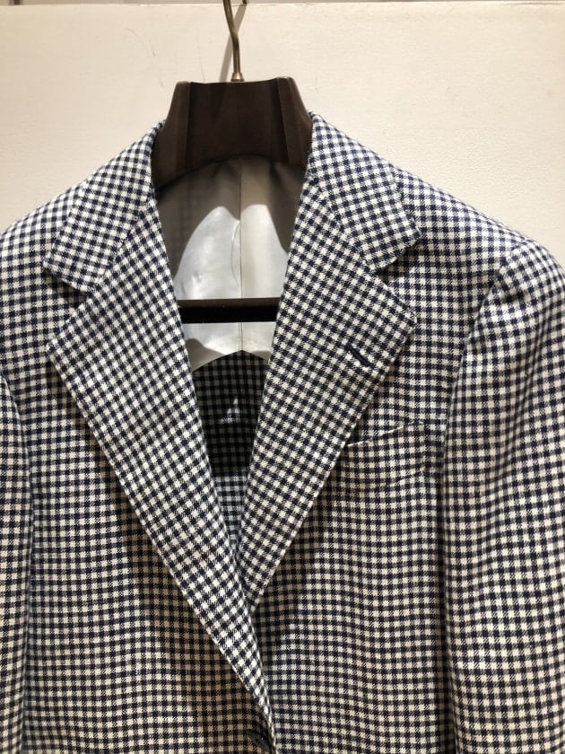 〈BEAMS F〉25SS シェパードチェックジャケット