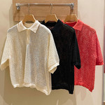 この夏イチオシ＊BEAMS HEARTのメッシュニットポロ