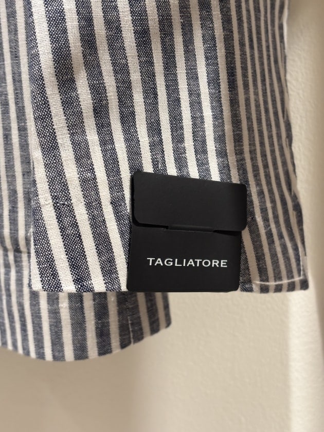 ＜TAGLIATORE＞STRIPE JACKET