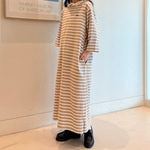 〈LACOSTE〉ボーダーワンピース！