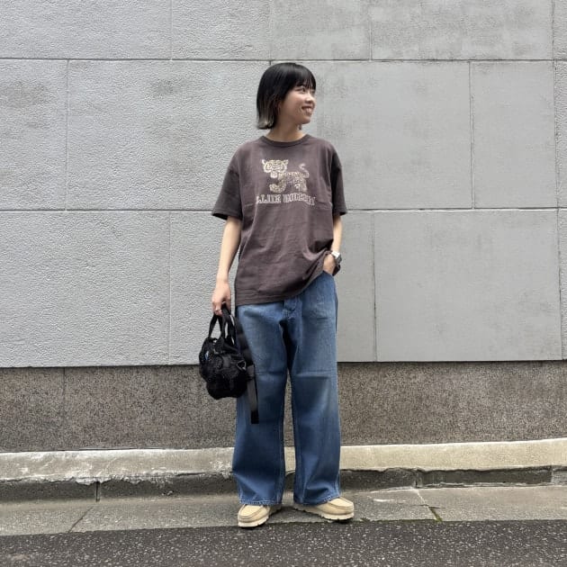 【いわゆるTODAY'S OUTFITってやつです♪ orSlowデニム×別注アイテムでつくる春の街歩きコーデ】
