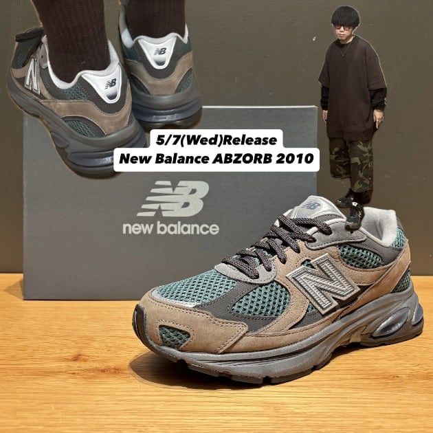 【5/7(水)発売、NEW BALANCE ABZORB 2010】