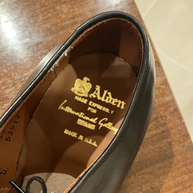 ＜ALDEN＞カーフプレントウ