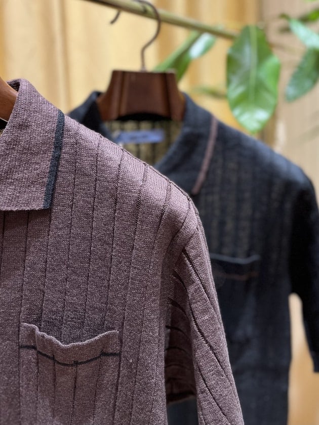 洒落たニットです。〈Blu Bre〉｜ビームス ハウス 六本木｜BEAMS