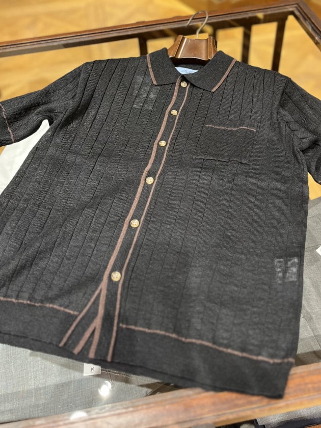 洒落たニットです。〈Blu Bre〉｜ビームス ハウス 六本木｜BEAMS