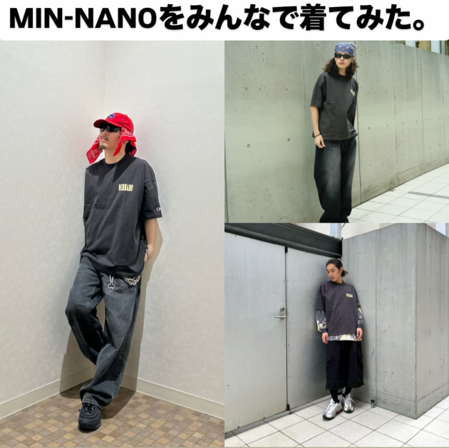 MIN-NANOをみんなで着てみた。