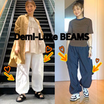 一年越しのパラシュートパンツ♡