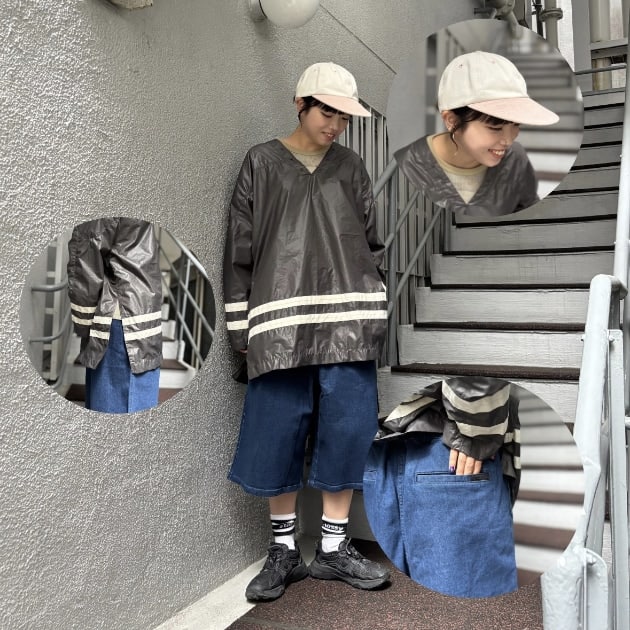 【いわゆるTODAY'S OUTFITってやつです♪ 今日はこのゆるっと感が気分！動けておしゃれな春夏スタイル】