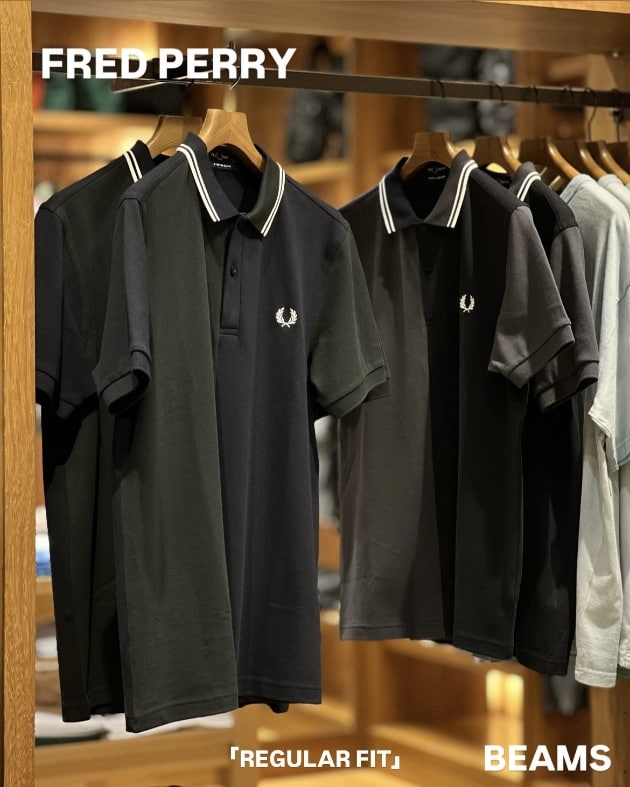 【FRED PERRY × BEAMS】「REGULAR FIT」