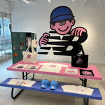 New Balance Presents “The Art Of Sport By Face Oka”設営風景お見せします！