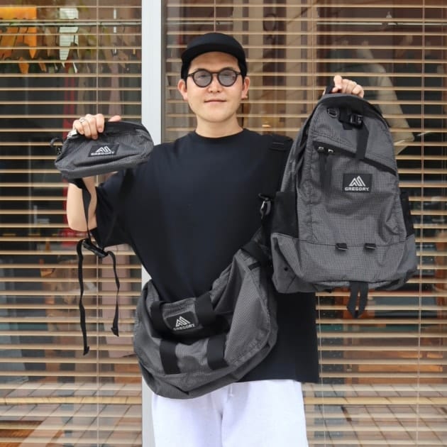 本日発売！グリッド柄のリップストップコレクション！！【GREGORY】