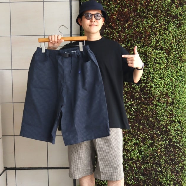 本日発売！旬な別注「Check  Shorts」！！【GRAMICCI】