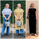 イージーデニムパンツの着回しコーデ3選☆