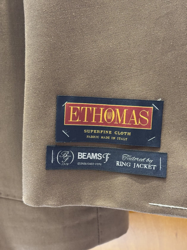 ＜BEAMS F＞Brown Suits