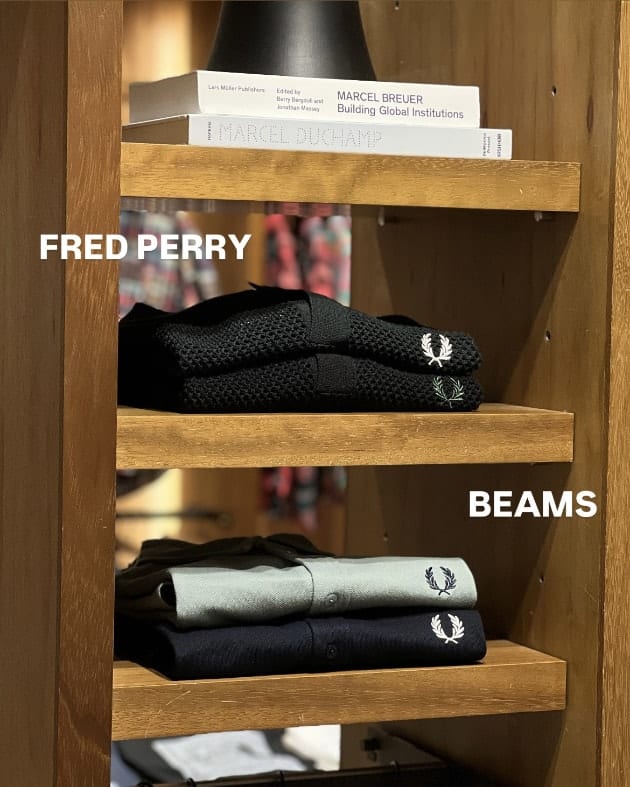 【FRED PERRY × BEAMS】『SHIRT・MESH polo』
