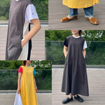 1枚で完成するワンピース、着比べてみました！