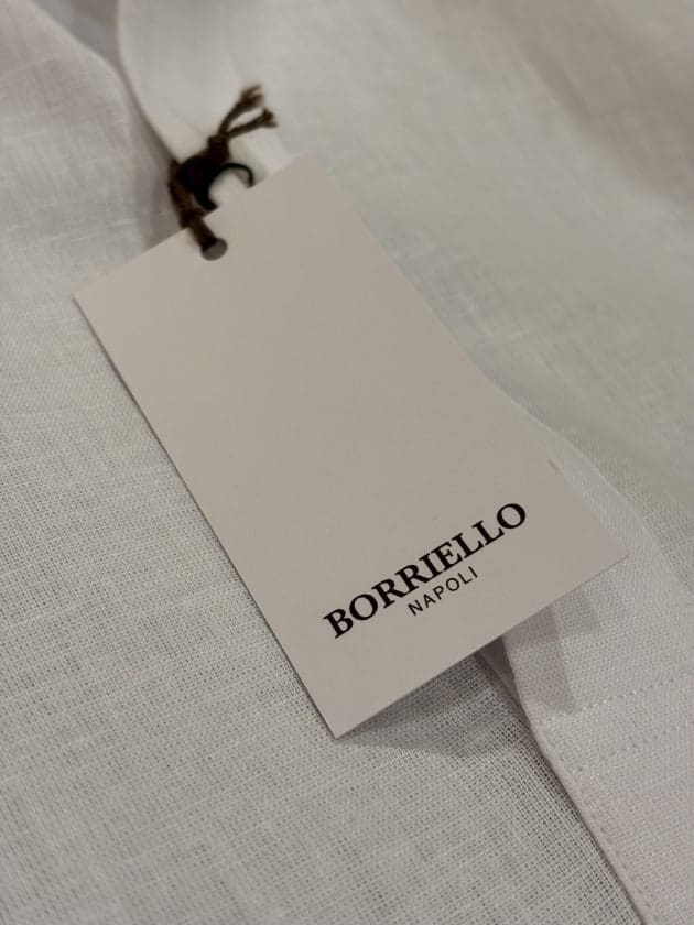 ＜BORRIELLO＞BAND PULLOVER SHIRTS