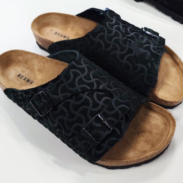 【BIRKENSTOCK】別注ボーンパターン ブラック