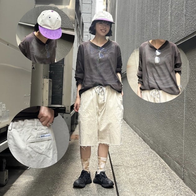 【いわゆるTODAY'S OUTFITってやつです☆ 暑い日こそ頼れる！メッシュ×ショーツで叶える快適おしゃれスタイル】