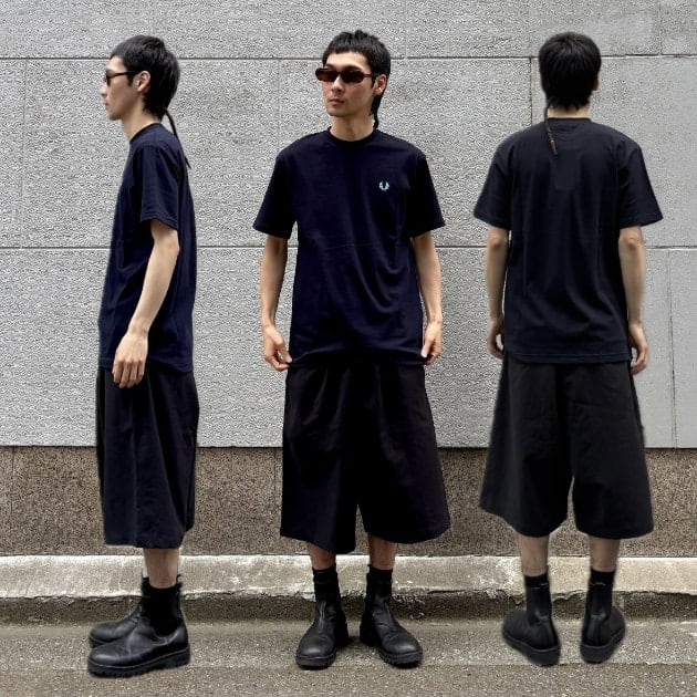 【ご紹介させて下さい。FRED PERRY別注Tシャツをサイズ比較してみました！】