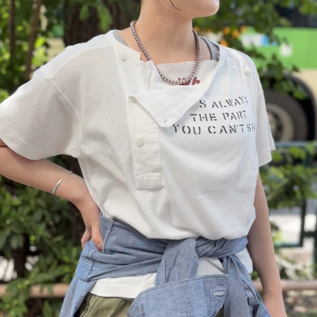 めくるとメッセージが見える♡新型Tシャツ！