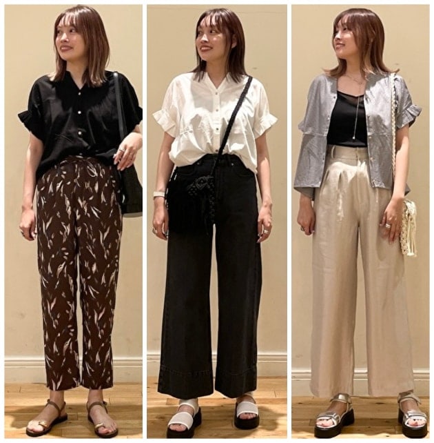 【今が買い時！】スキッパーネックカットソーのおすすめコーデ
