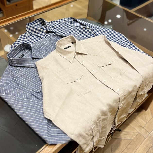 服好きにささるウエスタンシャツが入荷