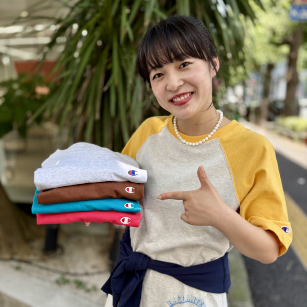 ＜Champion＞リアルバイアイテムと一緒にブランドを深堀り！