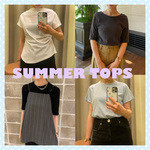 〜夏を乗り越えるおすすめTOPS〜