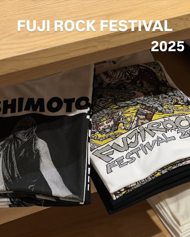 【FUJI ROCK FESTIVAL'25】デザインごとに違ったスタイルを楽しめます！