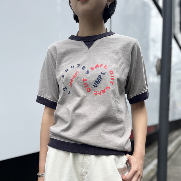 野球好き必見？！〈Jackman〉別注リンガーTシャツ！