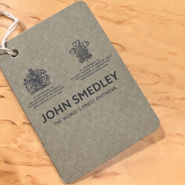 〈JOHN SMEDLEY〉　フルオープン　ニットポロ