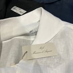 ＜Massimo d'Augusto＞リネンソリッド カプリシャツ