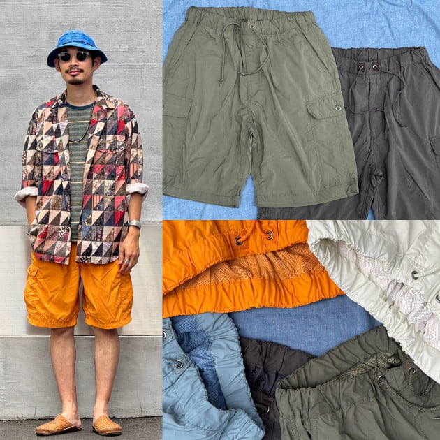 Sage de Cretの2WAY カーゴショーツで、夏を遊び尽くす！