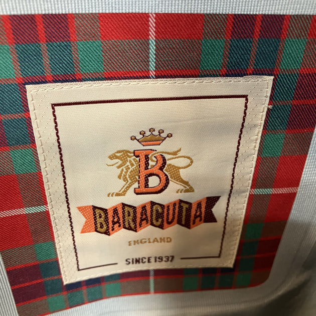 【2025FW予約アイテム】＜BARACUTA＞G4 コットンタイプライター ショートブルゾン